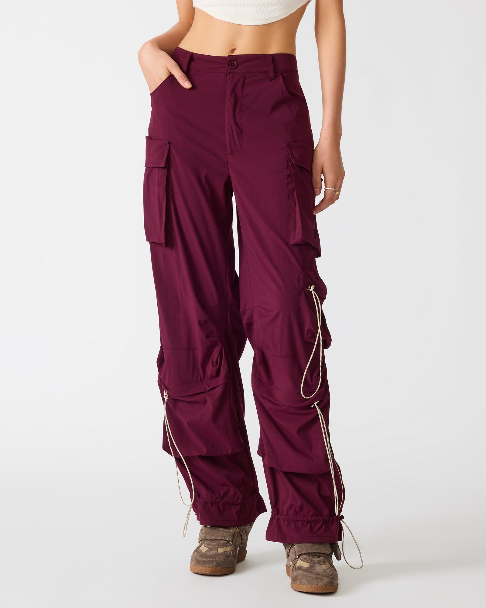 JACEY PANT DEEP FIG