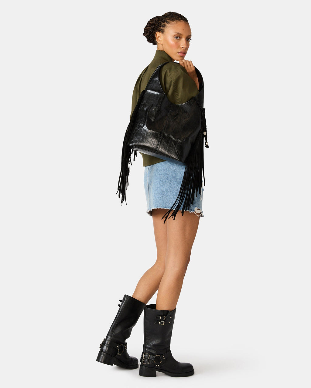 ASTOR BOOT & AUTUMN FRINGE BAG BUNDLE