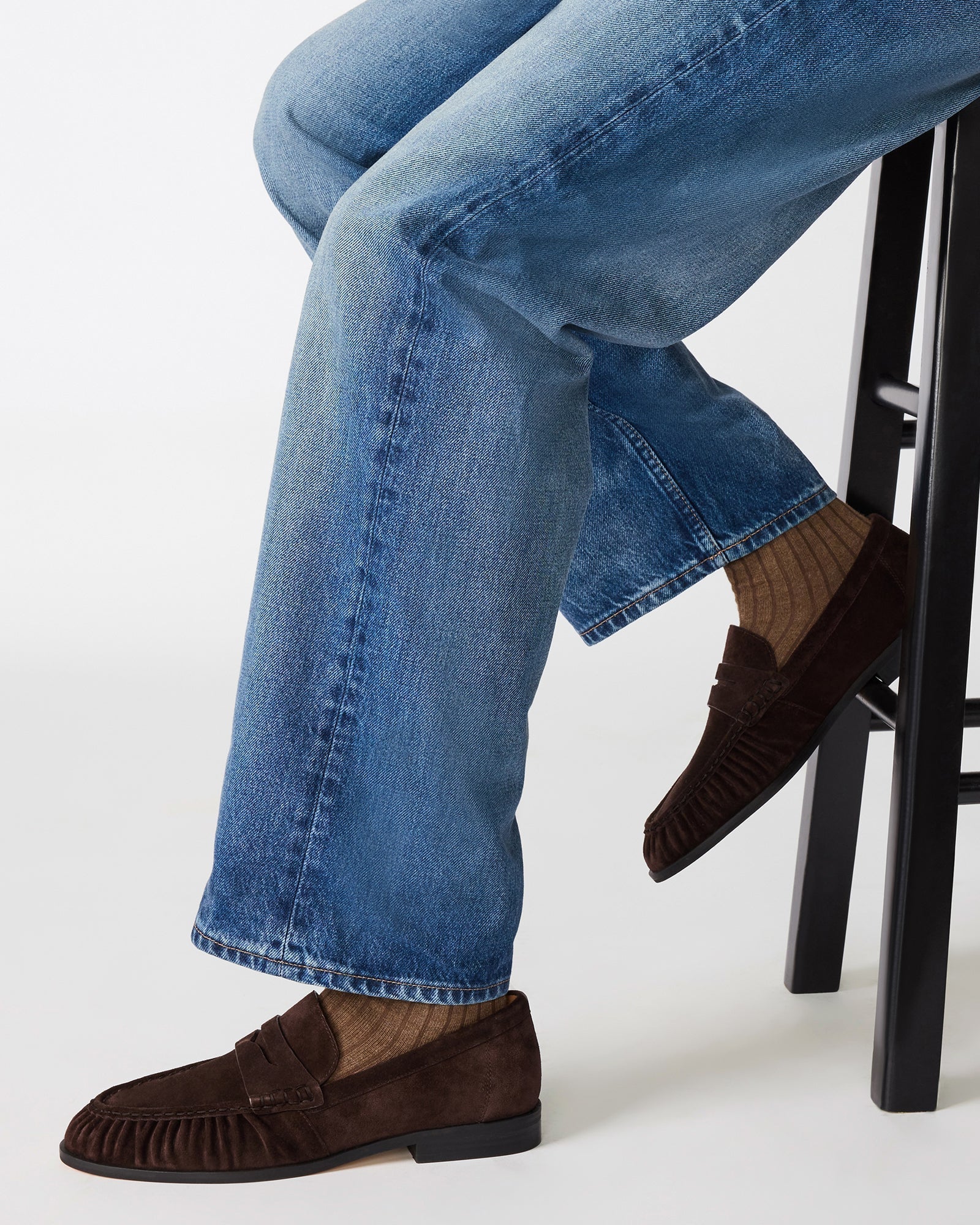 QUINCEY GREY SUEDE