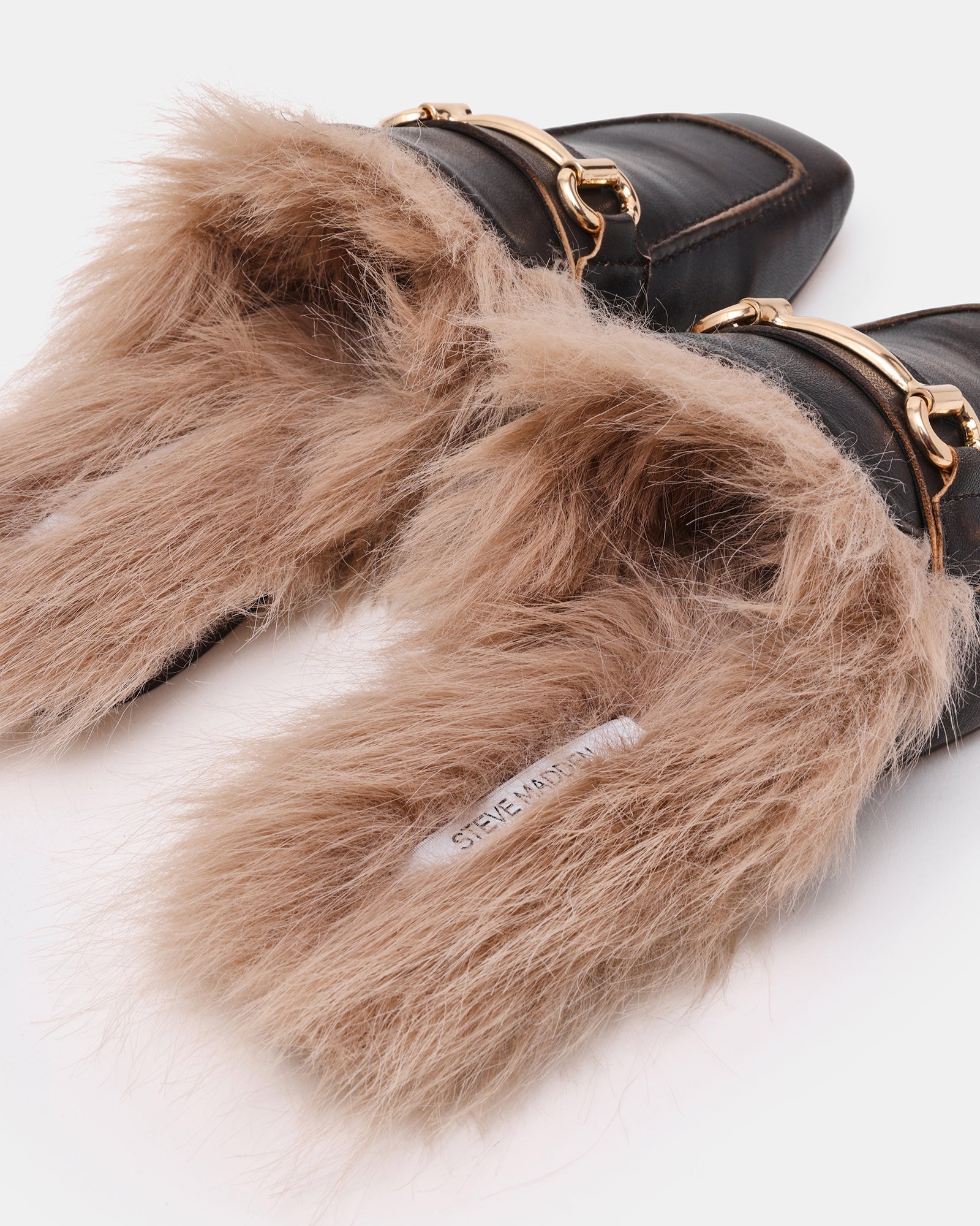 ROMEO FAUX FUR BROWN