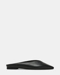 SHERMAN BLACK LEATHER